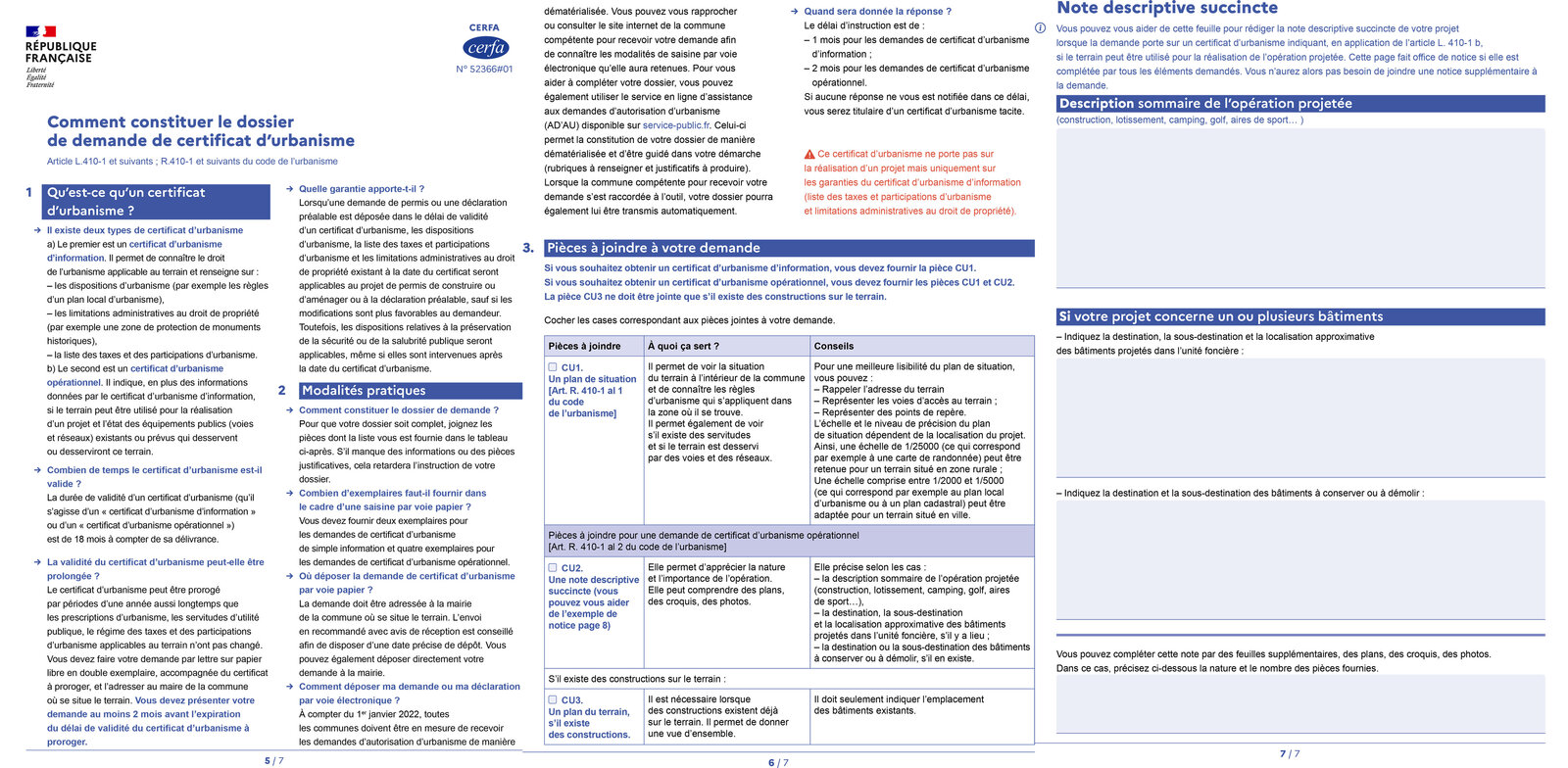 Le Certificat d'Urbanisme (CU) et la cristallisation des règles d’urbanisme : Quand et pourquoi est-ce utile ?