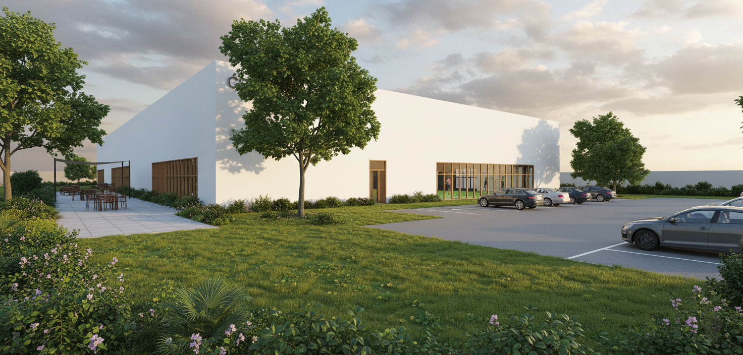 Construction d'un centre indoor futsal padel à Tournai
