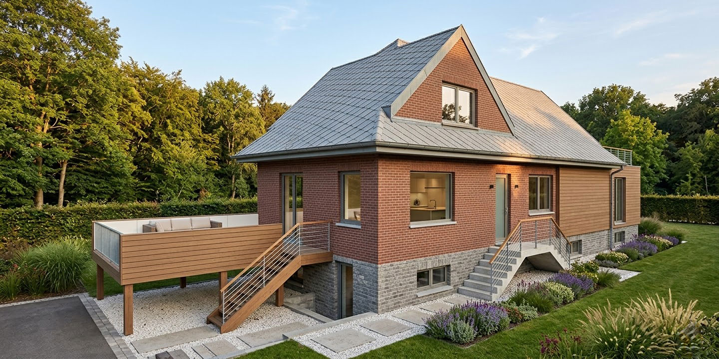 Extension et transformation d'une maison individuelle à Wez-Macquart