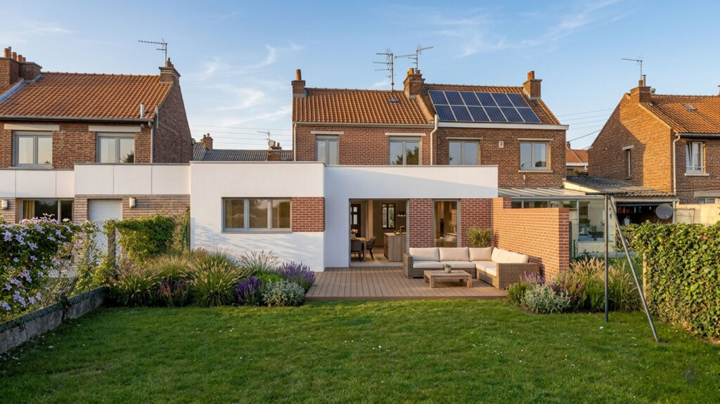 Extension d'une habitation unifamiliale – Marquillies